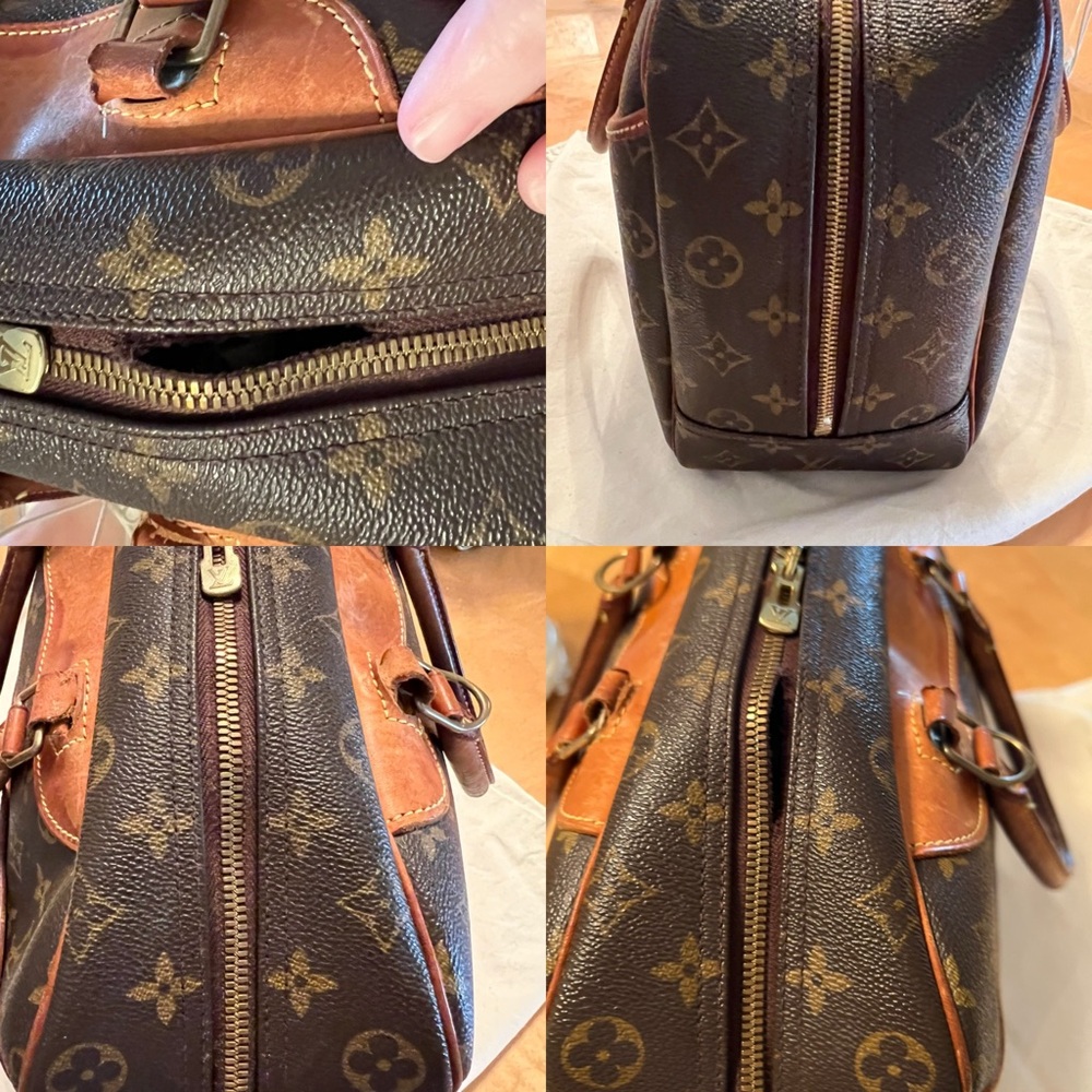 Louis Vuitton Brown Monogram Satchel - Picture 4 of 15
